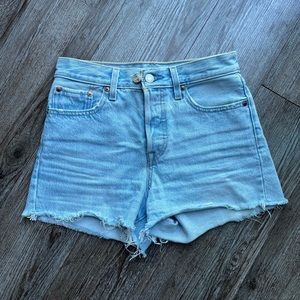 Levi’s high wasted shorts